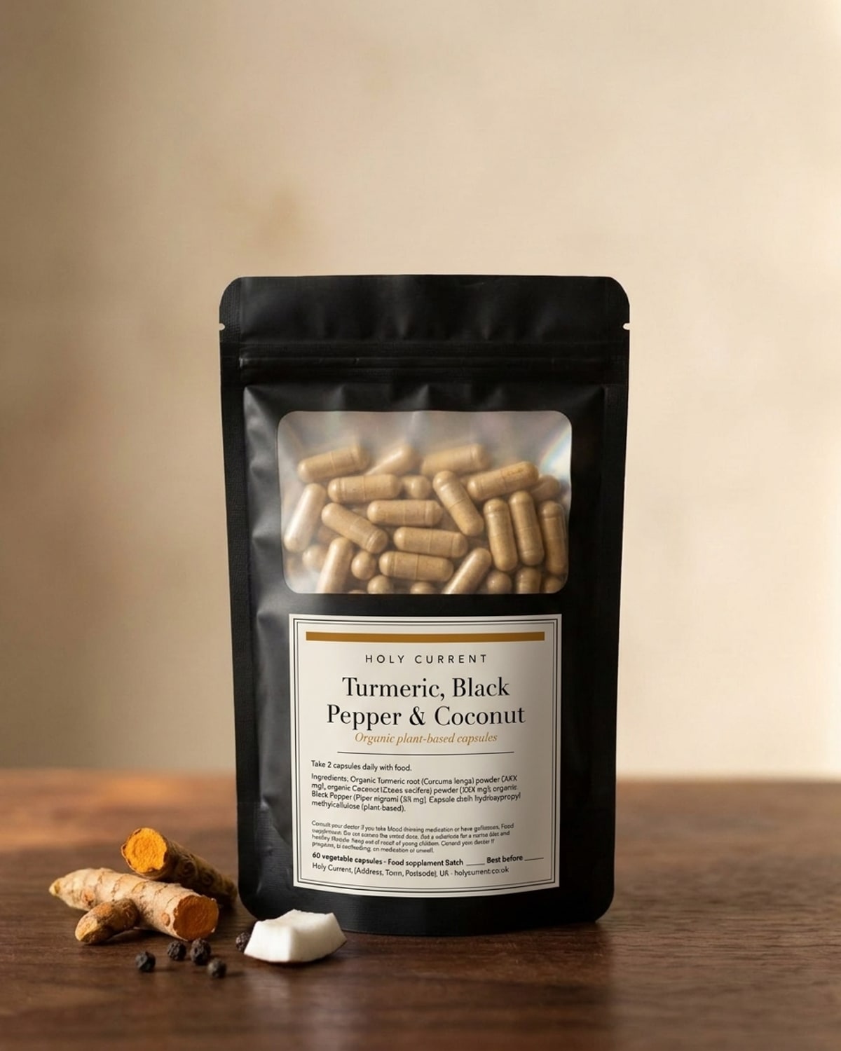 Turmeric, Black Pepper & Coconut